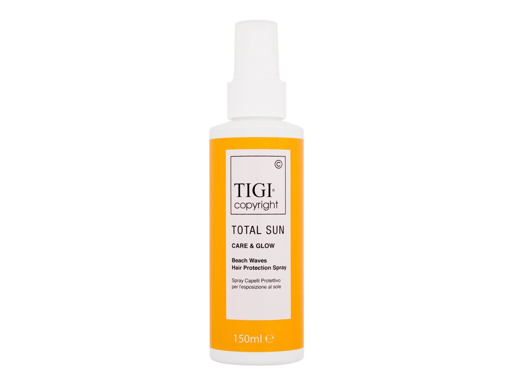 Tigi Copyright Total Sun Care & Glow Beach Waves Hair Protection Spray paliekama priemonė plaukams