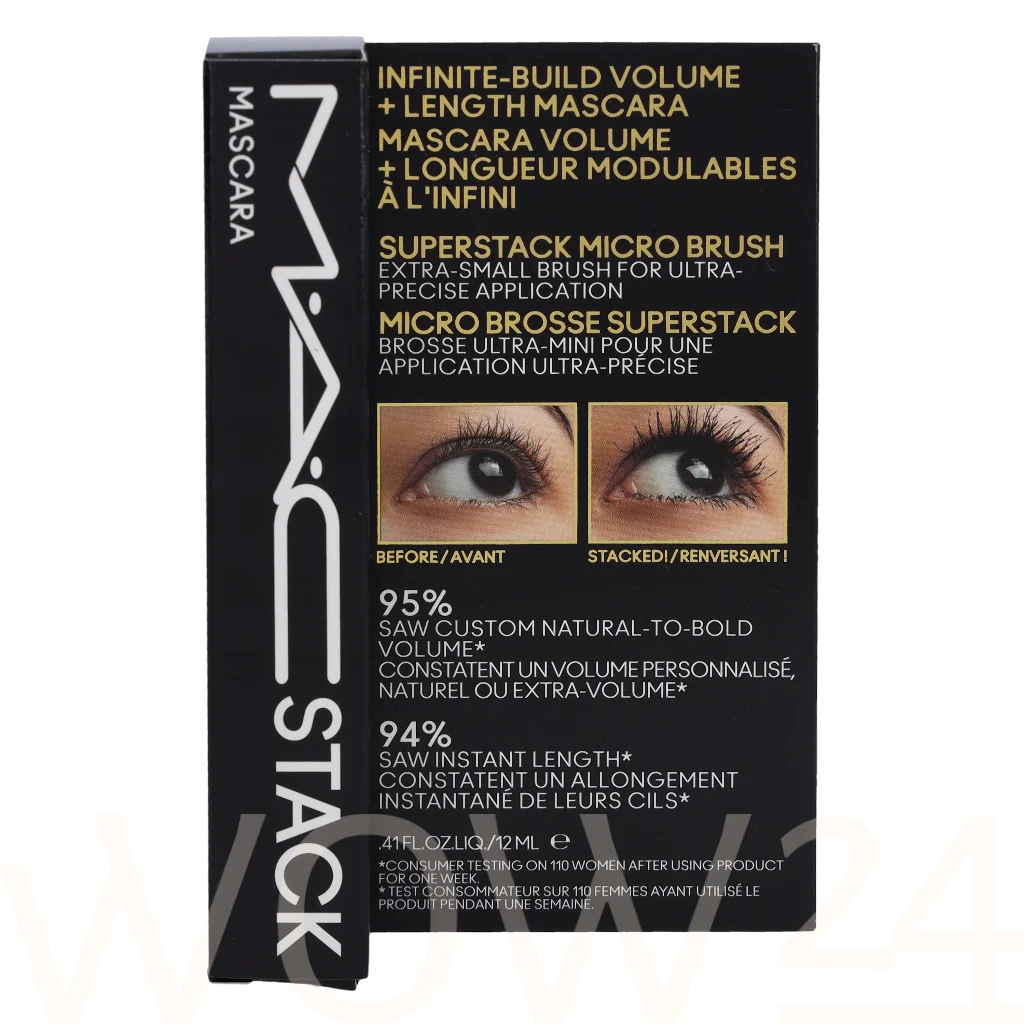 MAC MAC Stack Micro Mascara blakstienų tu&scaron;as