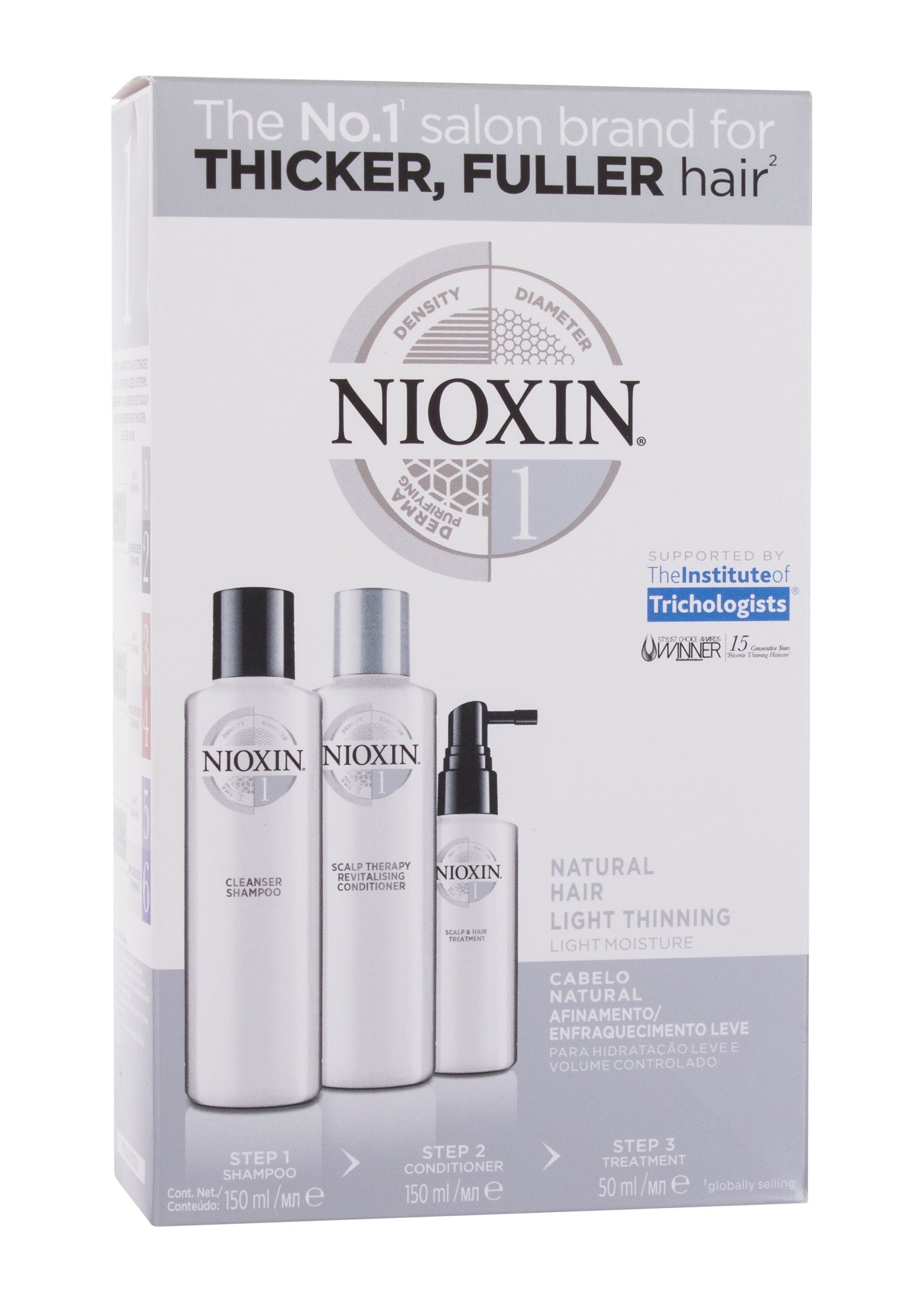 Nioxin System 1 &scaron;ampūnas