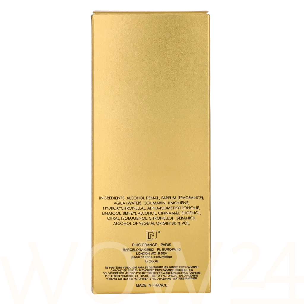 Paco Rabanne Paco Rabanne 1 Million Edt Spray 100 ml kvepalai Vyrams EDT