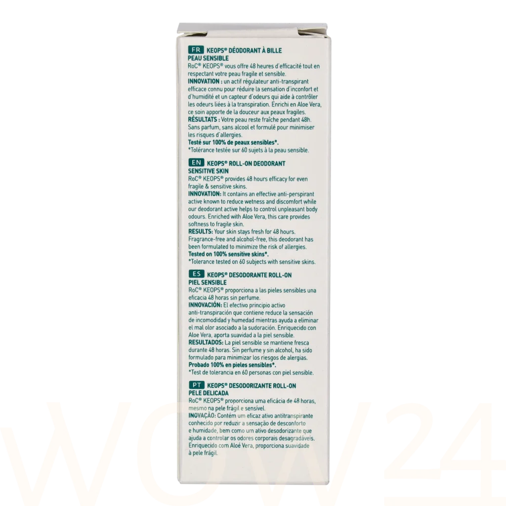 RoC RoC Keops Deo Roll-On - Sensitive Skin 30 ml dezodorantas