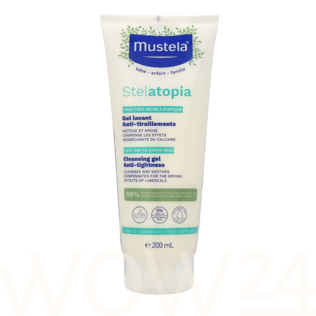 Mustela Mustela Bebe Stelatopia Cleansing Gel 200 ml du&scaron;o želė