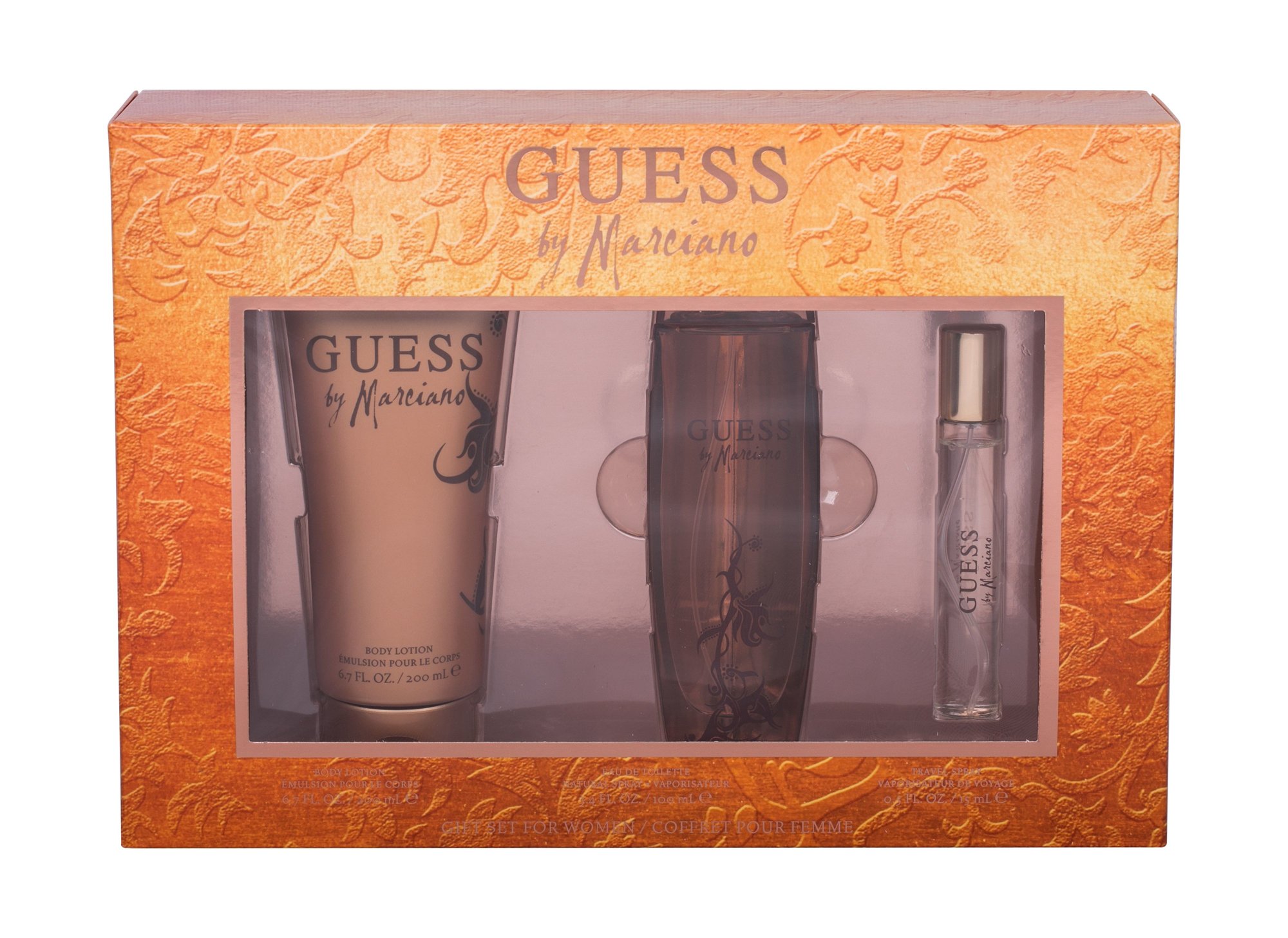 Guess Guess by Marciano 100ml Edt 100 ml + Edt 15 ml + Body Lotion 200 ml Kvepalai Moterims EDT Rinkinys