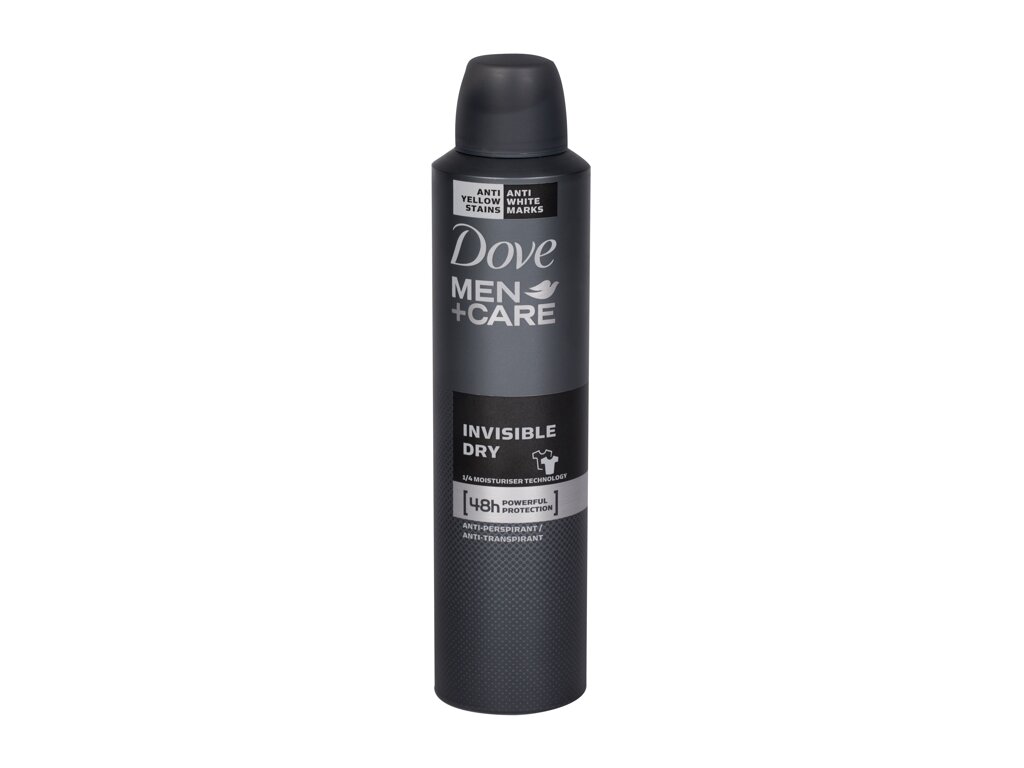 Dove Men + Care Invisible Dry 250ml antipersperantas (Pažeista pakuotė)