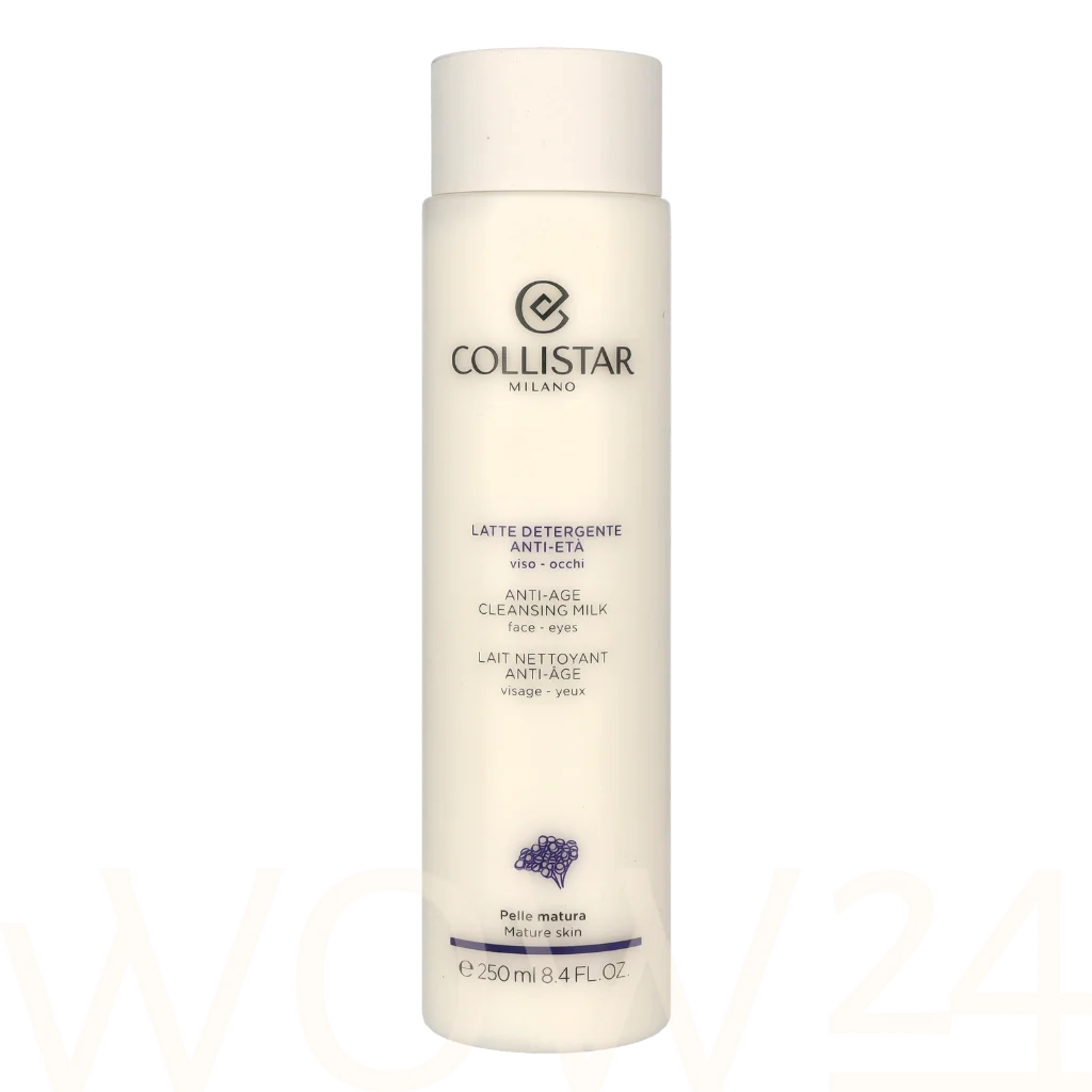  Collistar Anti-Age Cleansing Milk 250 ml veido pienelis 