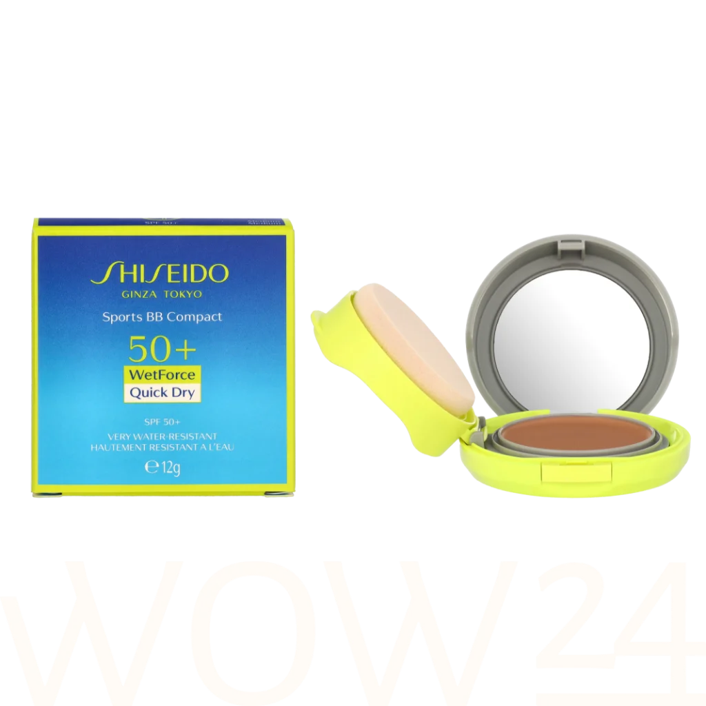Shiseido Shiseido Sports BB Compact Wet Force Quick Dry SPF50+ 12 g sausa pudra