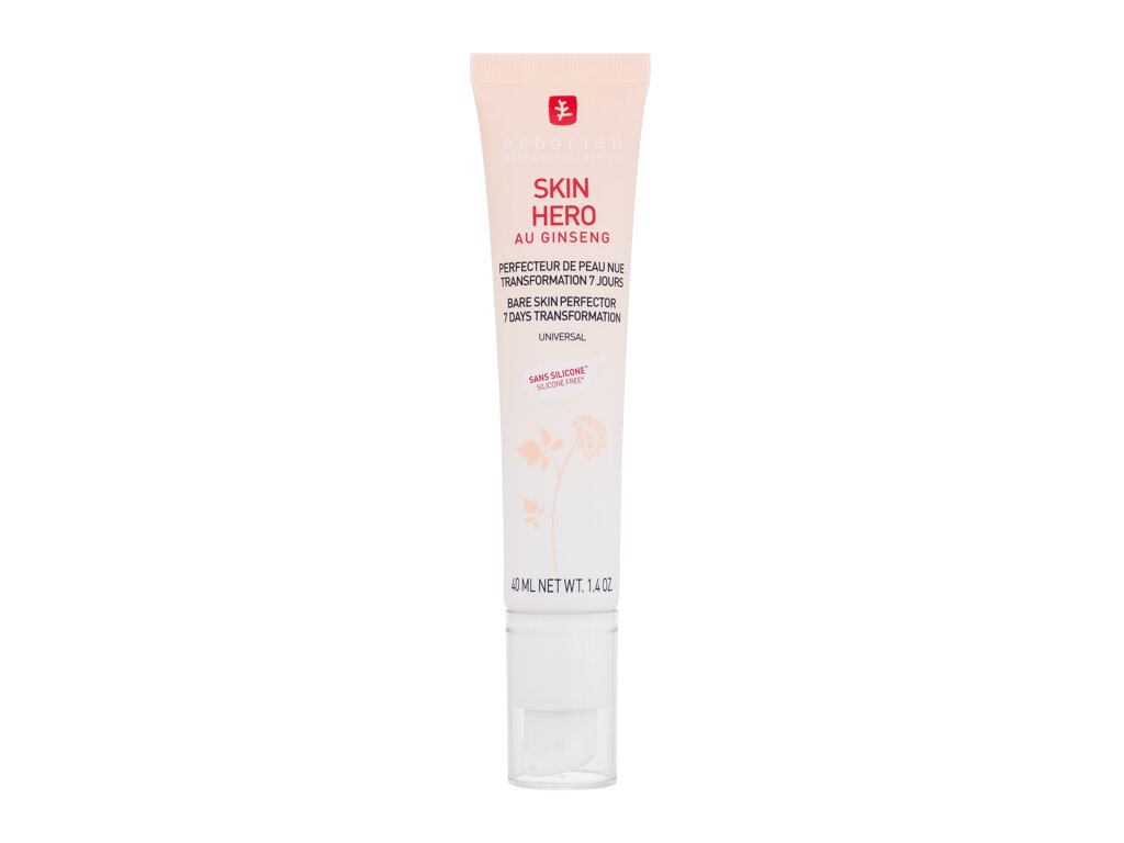 Erborian Skin Hero Bare Skin Perfector Dieninis kremas Makiažo bazė Moterims