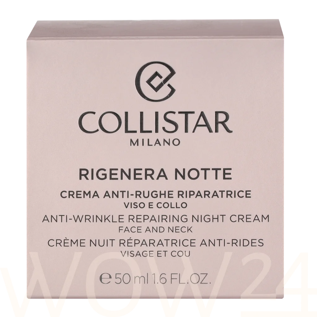 Collistar Collistar Rigenera Notte Anti-Wrinkle Repairing Night Cream naktinis kremas