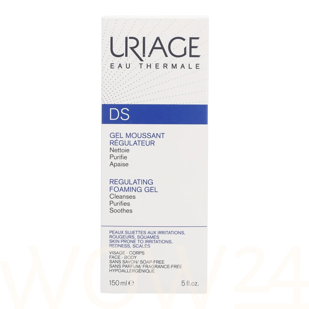 Uriage Uriage D.S. Gel Regulating Foaming Gel 150 ml veido putos