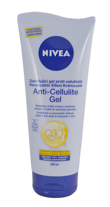 Nivea Q10 Energy+ Firming Anti Cellulite Gel priemonė celiulitui ir strijoms