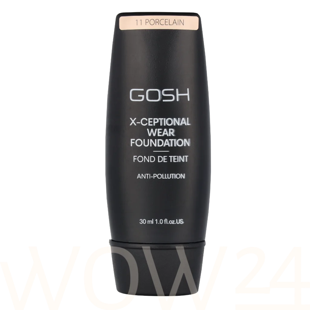 Gosh Gosh X-Ceptional Wear Foundation Long Lasting Makeup 30 ml natūrali veido odos priežiūros priemonė