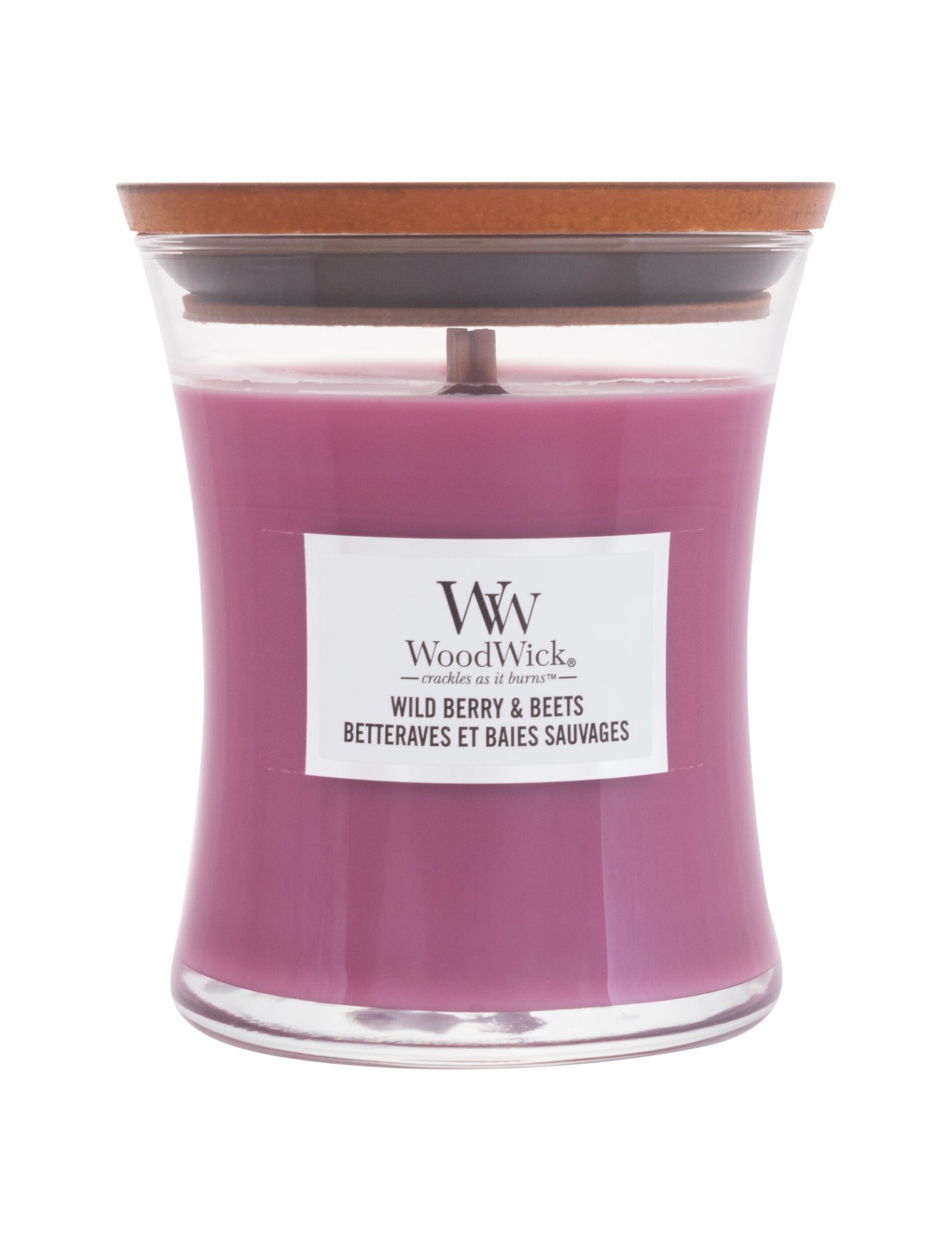 WoodWick Wild Berry & Beets kvepianti žvakė