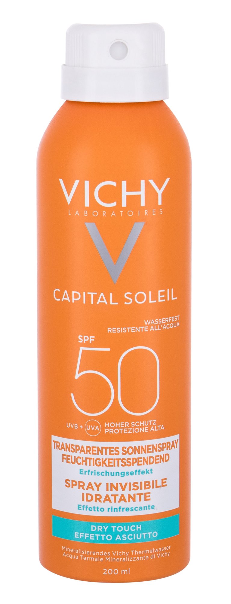 Vichy Capital Soleil Invisible Hydrating Mist įdegio losjonas