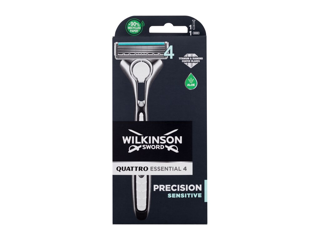 Wilkinson Sword Quattro Essential 4 skustuvas