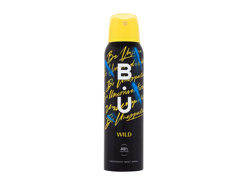 B.U. Wild 150ml dezodorantas (Pažeista pakuotė)