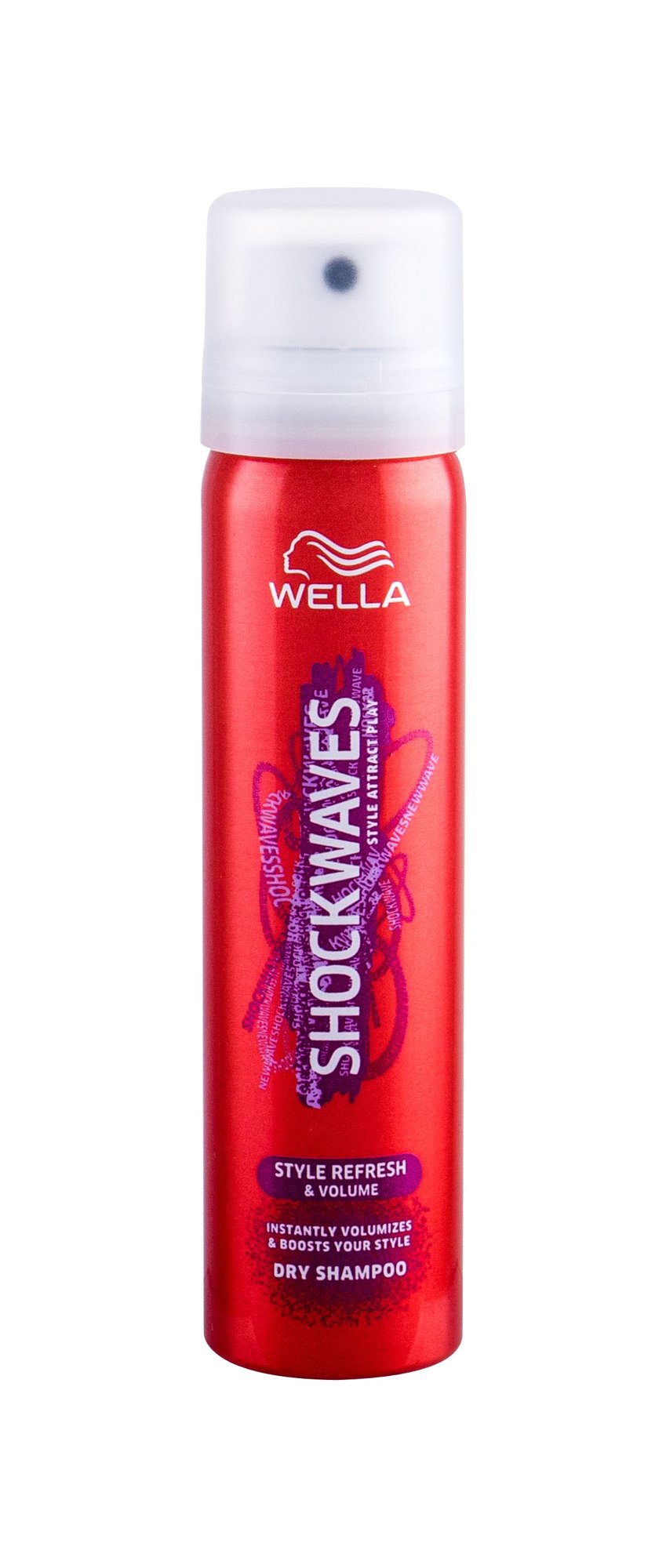 Wella Shockwaves Refresh & Volume sausas šampūnas