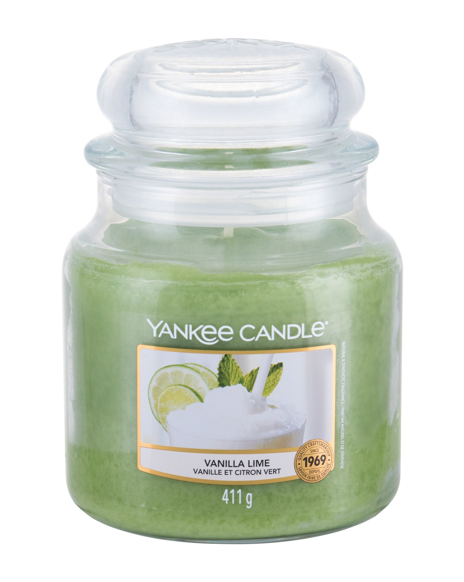 Yankee Candle Vanilla Lime 411g Kvepalai Unisex Scented Candle