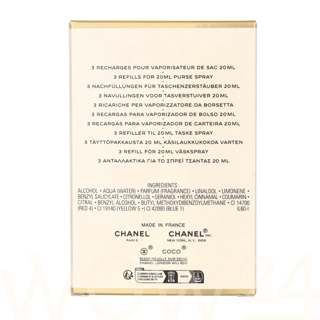 Chanel Chanel Coco Mademoiselle Giftset 60 ml kvepalai Moterims EDT