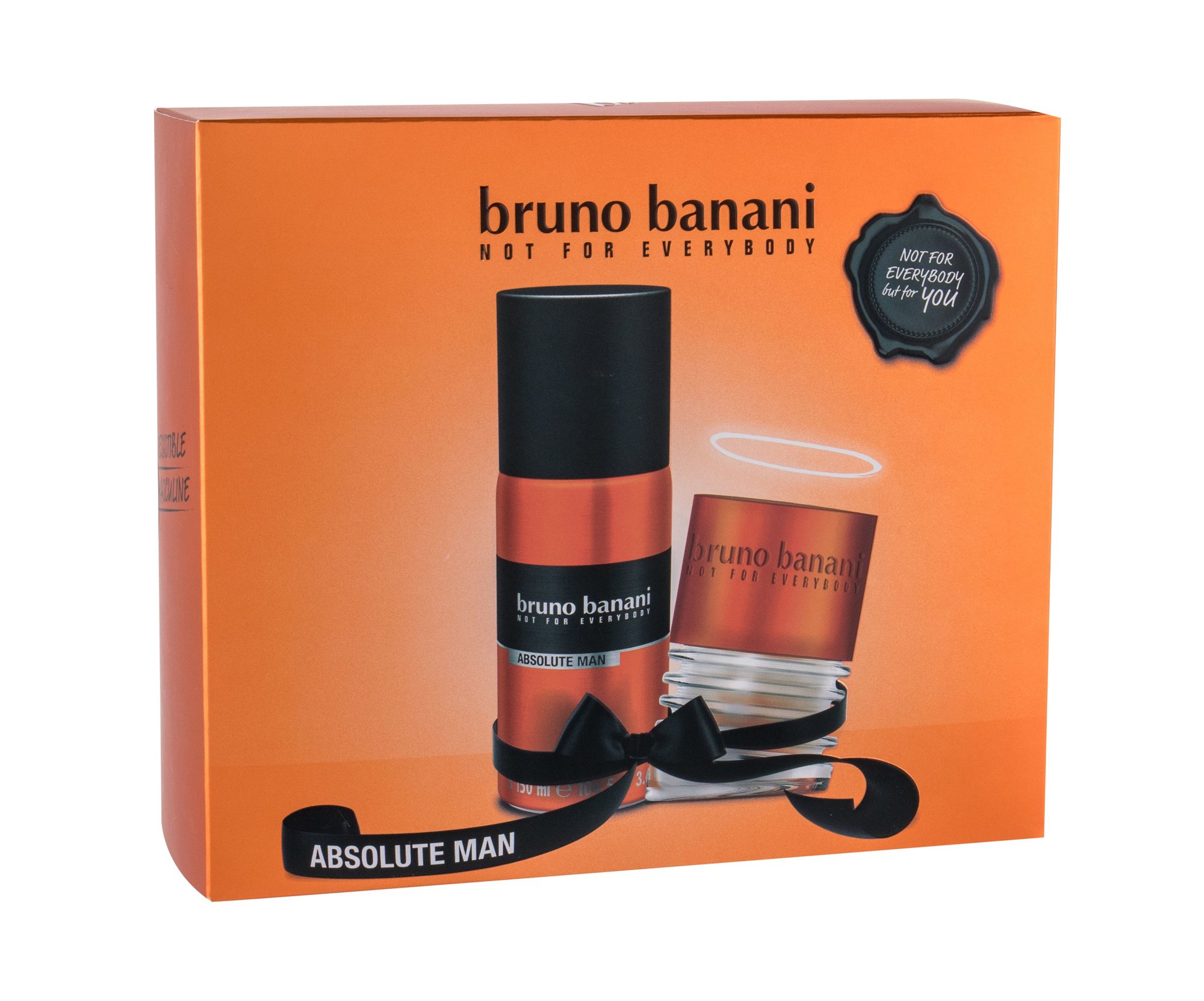 Bruno Banani Absolute Man 30ml Edt 30 ml + Deodorant 150 ml Kvepalai Vyrams EDT Rinkinys