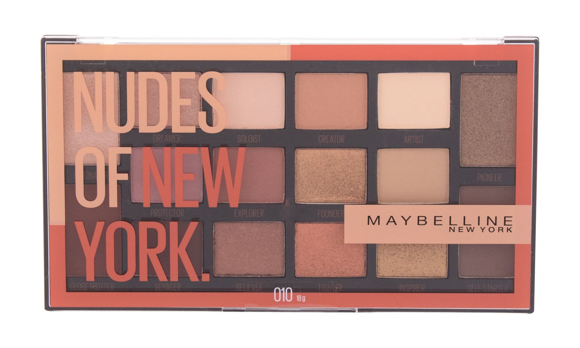 Maybelline Nudes Of New York šešėliai
