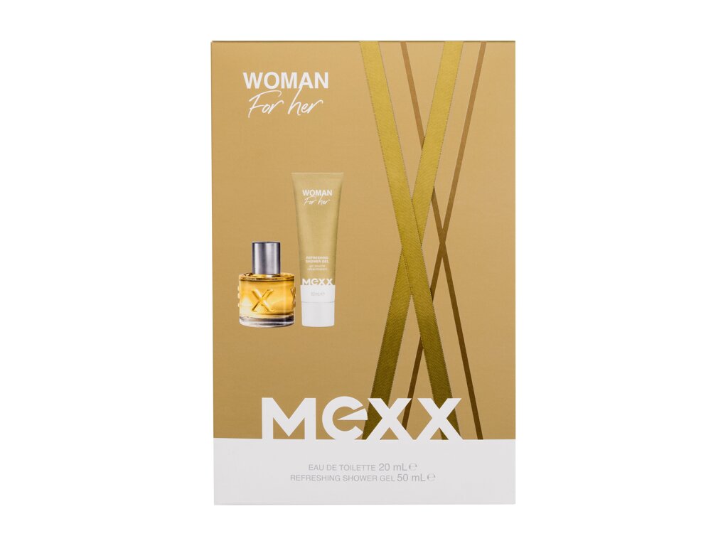 Mexx Woman 20ml Edt 20 ml + Shower Gel 50ml Kvepalai Moterims EDT Rinkinys (Pažeista pakuotė)