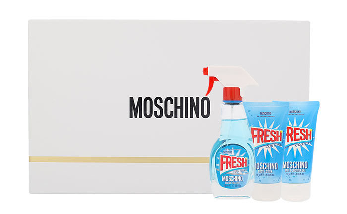 Moschino Fresh Couture 50ml Edt 50 ml + Body lotion 50 ml + Shower gel 50 ml Kvepalai Moterims EDT Rinkinys