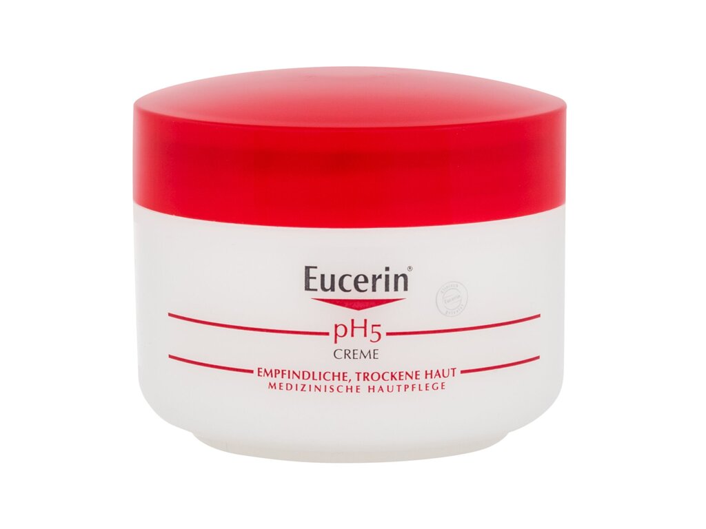 Eucerin pH5 Cream 75ml dieninis kremas (Pažeista pakuotė)