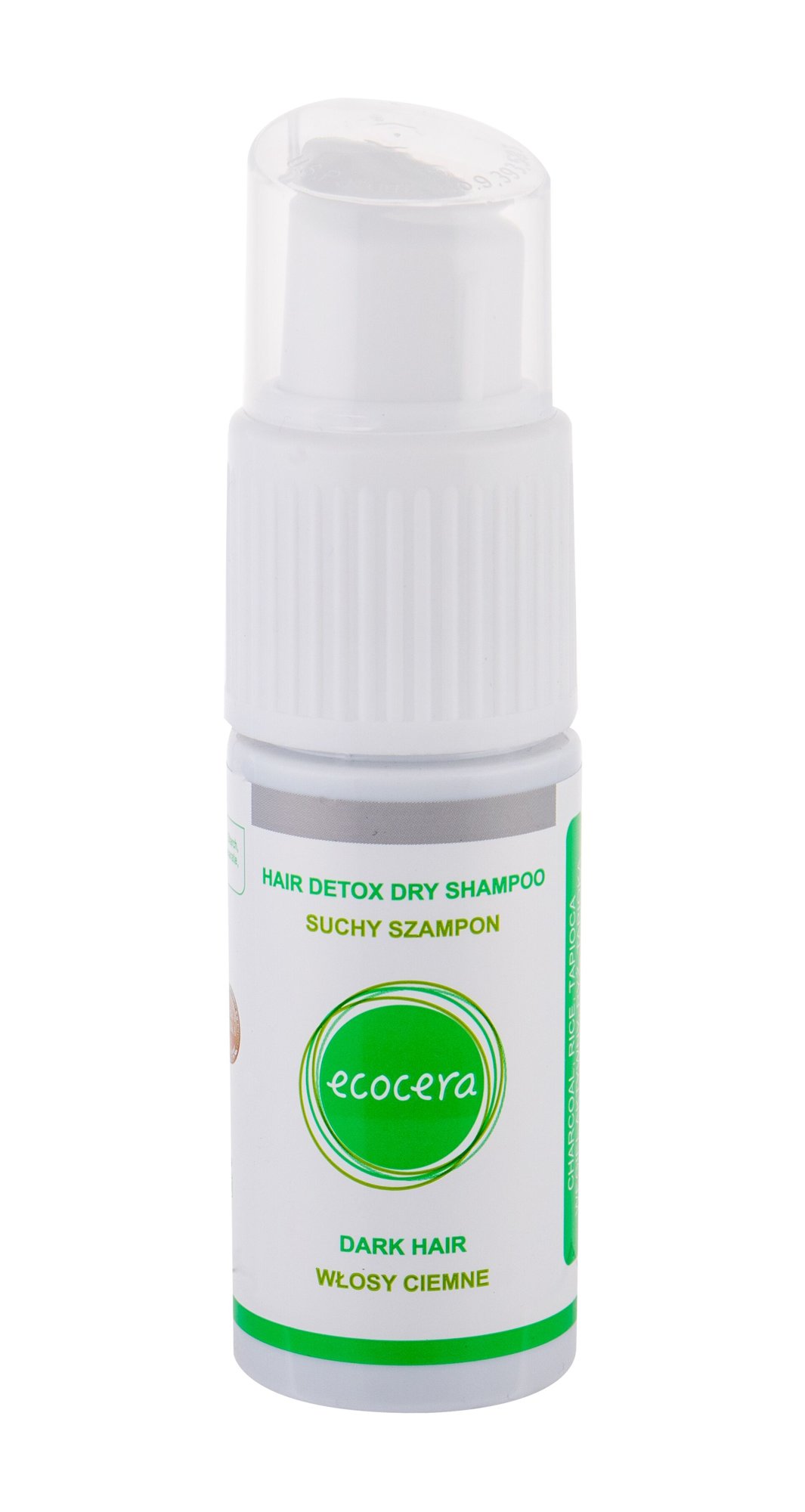 Ecocera Dry Shampoo Hair Detox 15g sausas šampūnas (Pažeista pakuotė)