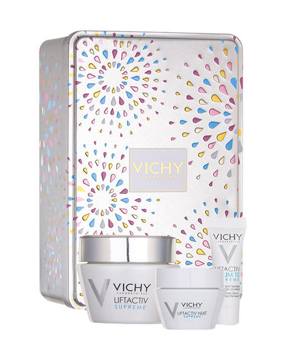 Vichy Liftactiv Supreme 50ml Daily Skin Care 50 ml + Night Skin Care 15 ml + Skin Serum 3 ml dieninis kremas Rinkinys