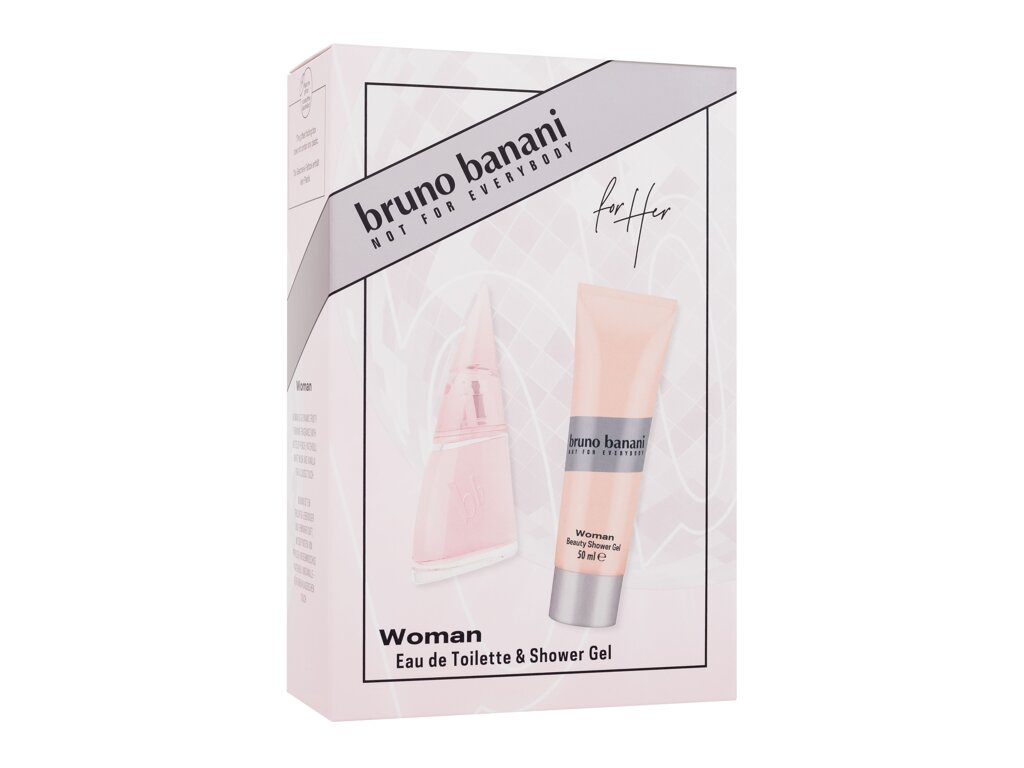 Bruno Banani Woman Eau De Toilette 30 ml Edt 30 ml + Shower Gel 50 ml Set