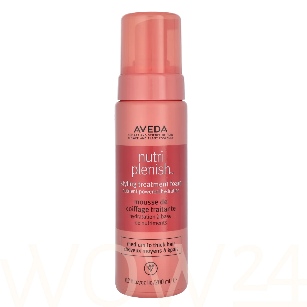 Aveda Aveda NutriPlenish Styling Treatment Foam 200 ml atstatomoji plaukų priežiūros priemonė