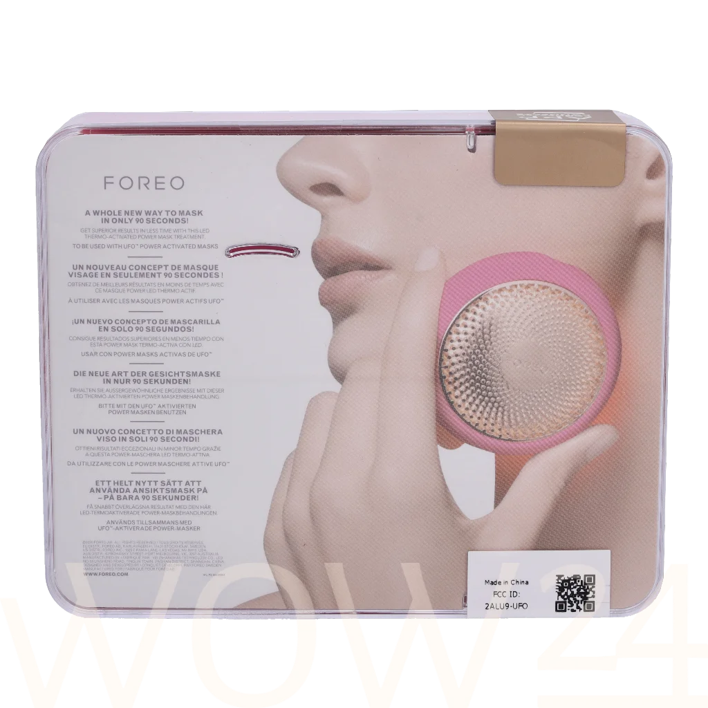 Foreo Foreo Ufo 2 Power Mask & Light Therapy - Fuchsia 1 piece veido valymo prietaisas