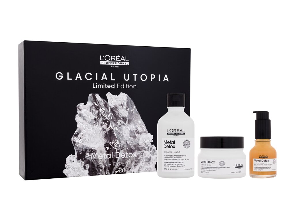 L'Or&eacute;al Professionnel Metal Detox Glacial Utopia Limited Edition &scaron;ampūnas