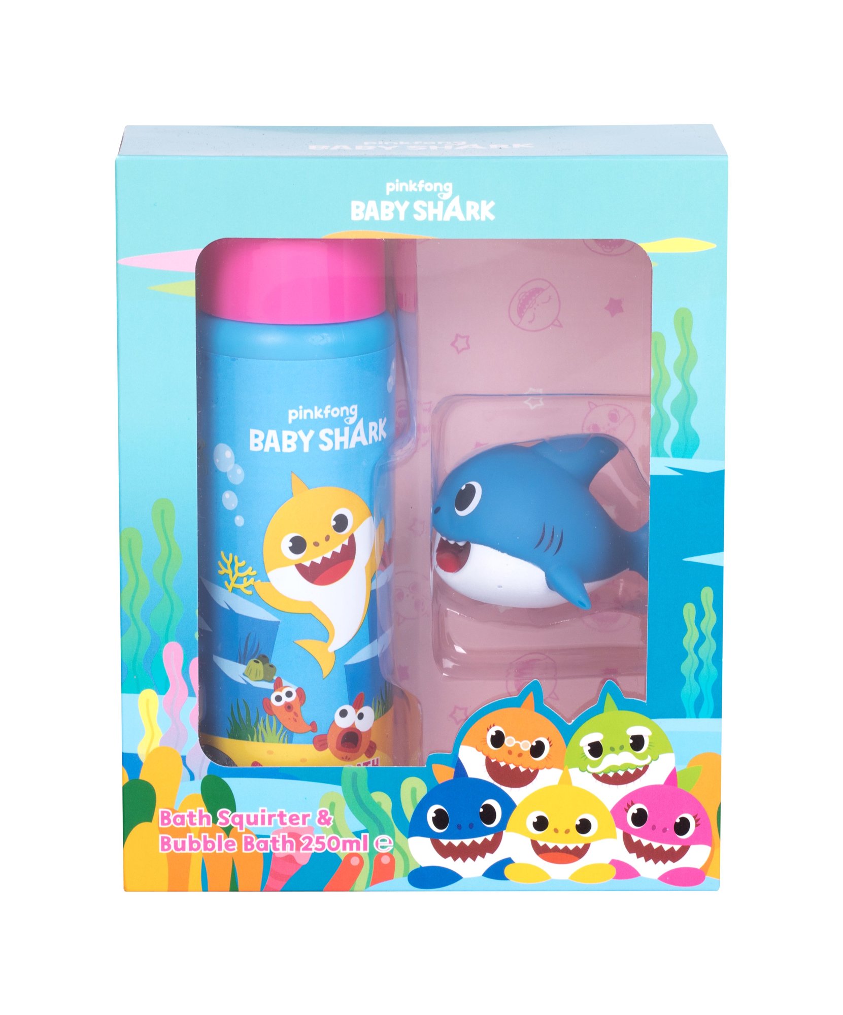 Pinkfong Baby Shark Bubble Bath Kit vonios putos