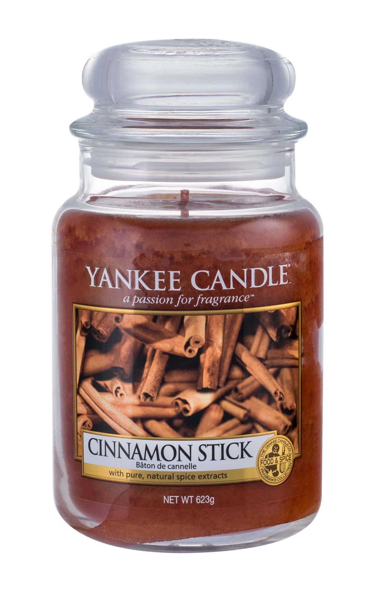 Yankee Candle Cinnamon Stick 623g Kvepalai Unisex Scented Candle (Pažeista pakuotė)