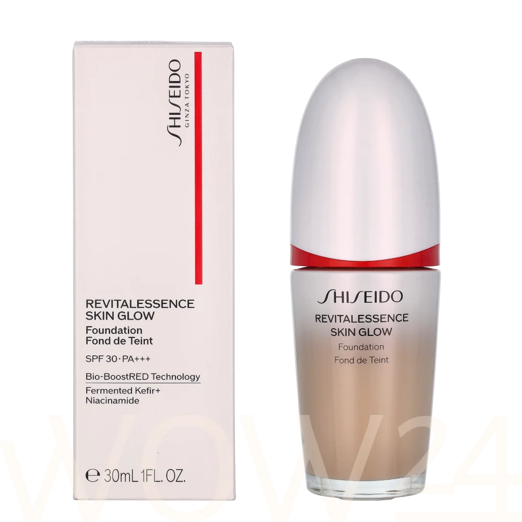Shiseido Shiseido Revitalessence Skin Glow Foundation 30 ml makiažo pagrindas