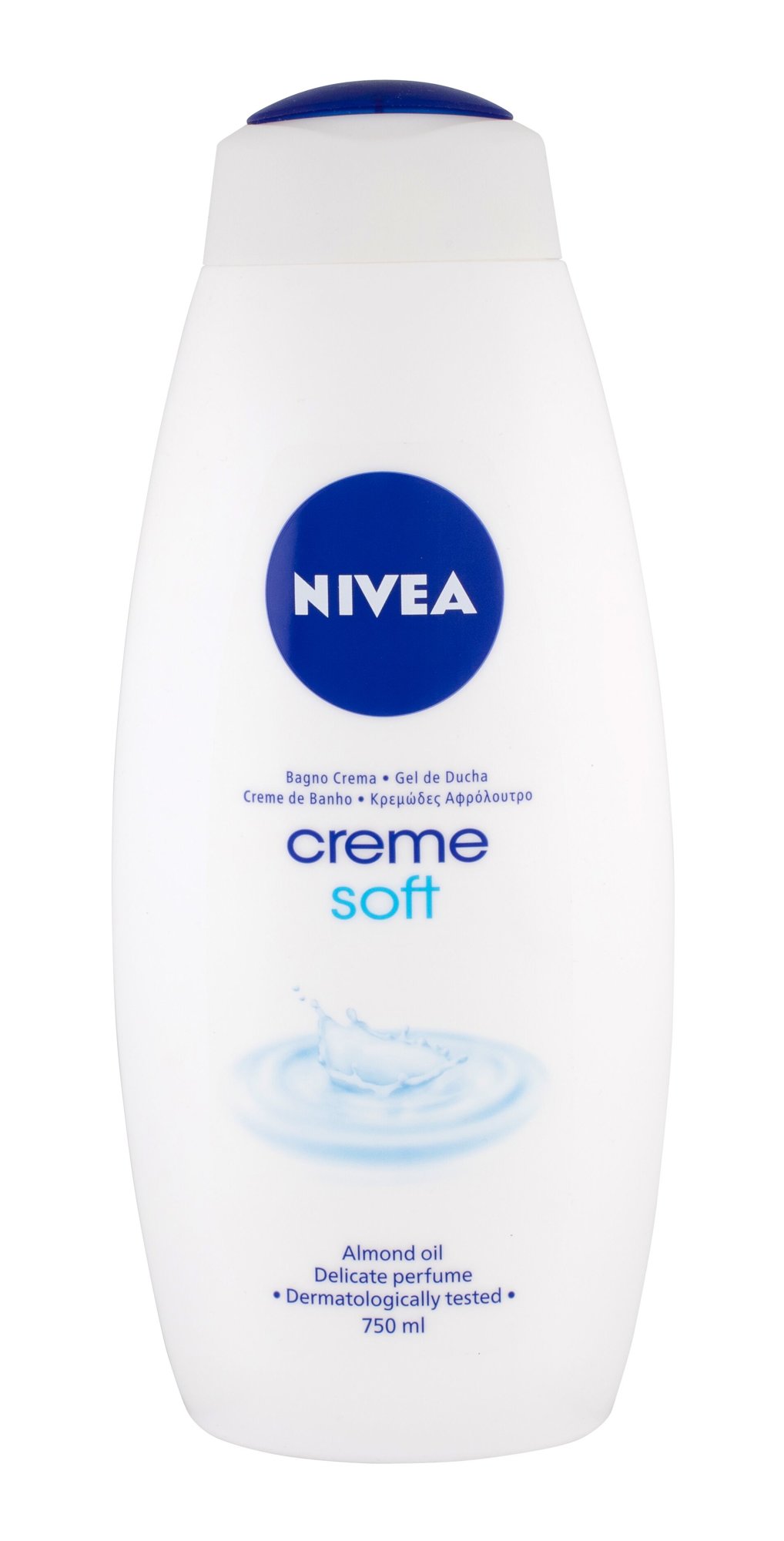 Nivea Creme Soft 750ml dušo želė (Pažeista pakuotė)