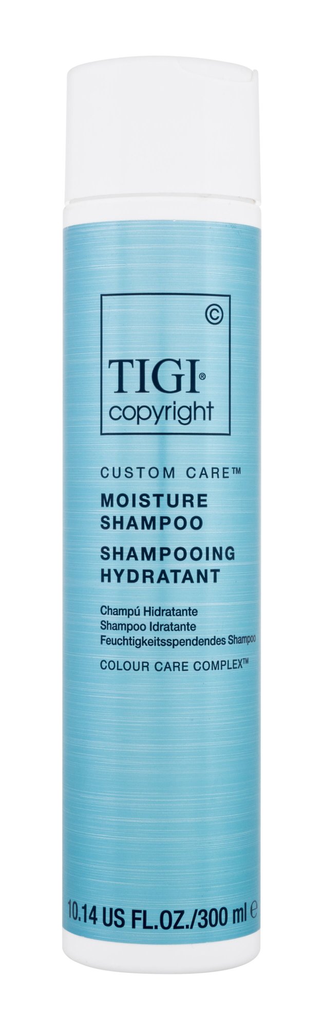 Tigi Copyright Custom Care Moisture Shampoo 300ml šampūnas (Pažeista pakuotė)