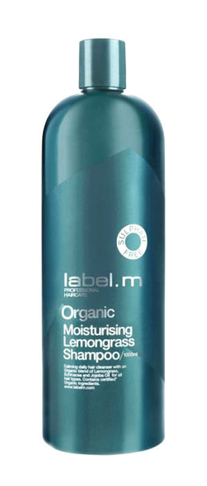 Label m Organic Moisturising Lemongrass šampūnas