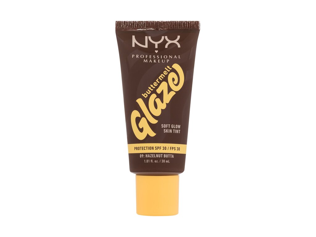 NYX Professional Makeup Buttermelt Glaze Soft Glow Skin Tint makiažo pagrindas