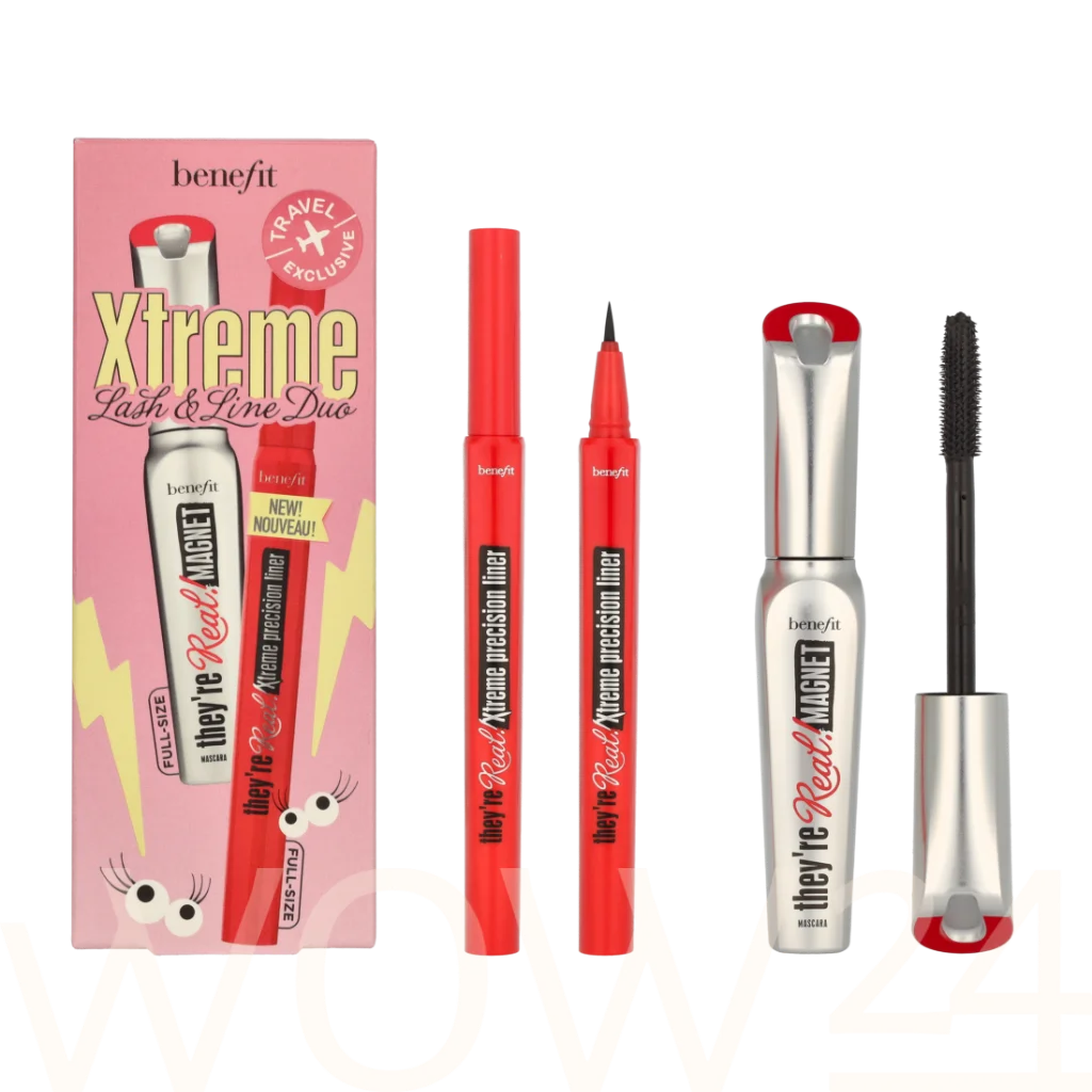 Benefit Benefit They&acute;Re Real! Xtreme Lash & Line Duo&nbsp;Mascara 9.35 ml blakstienų tu&scaron;as