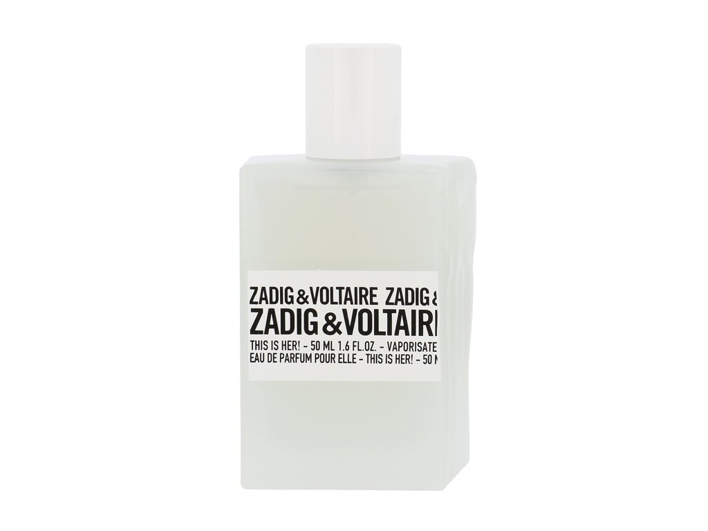 Zadig & Voltaire This is Her! Eau De Parfum 50 ml Damaged box