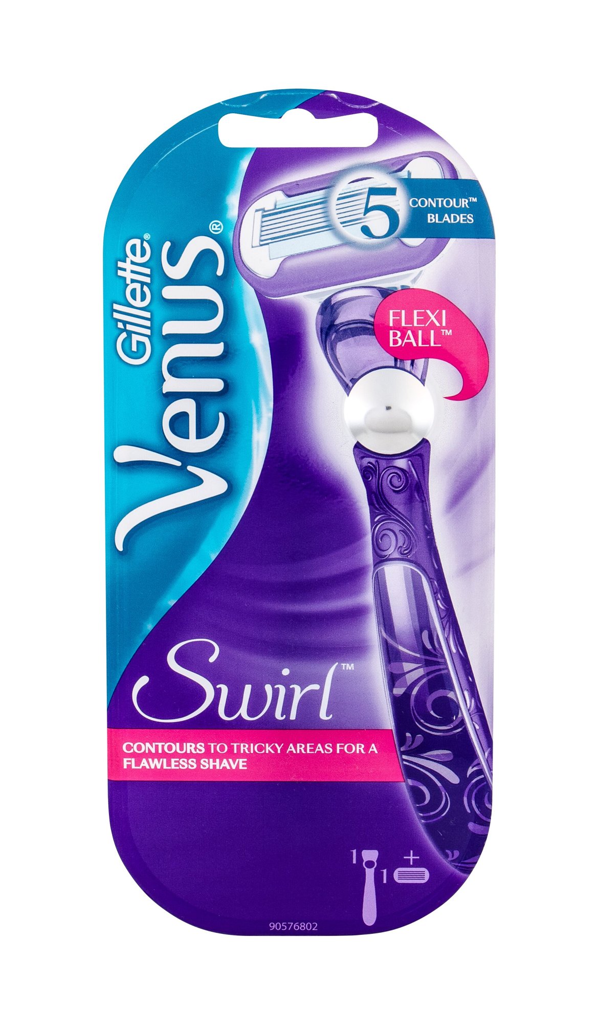 Gillette Venus Swirl 1vnt skustuvas (Pažeista pakuotė)