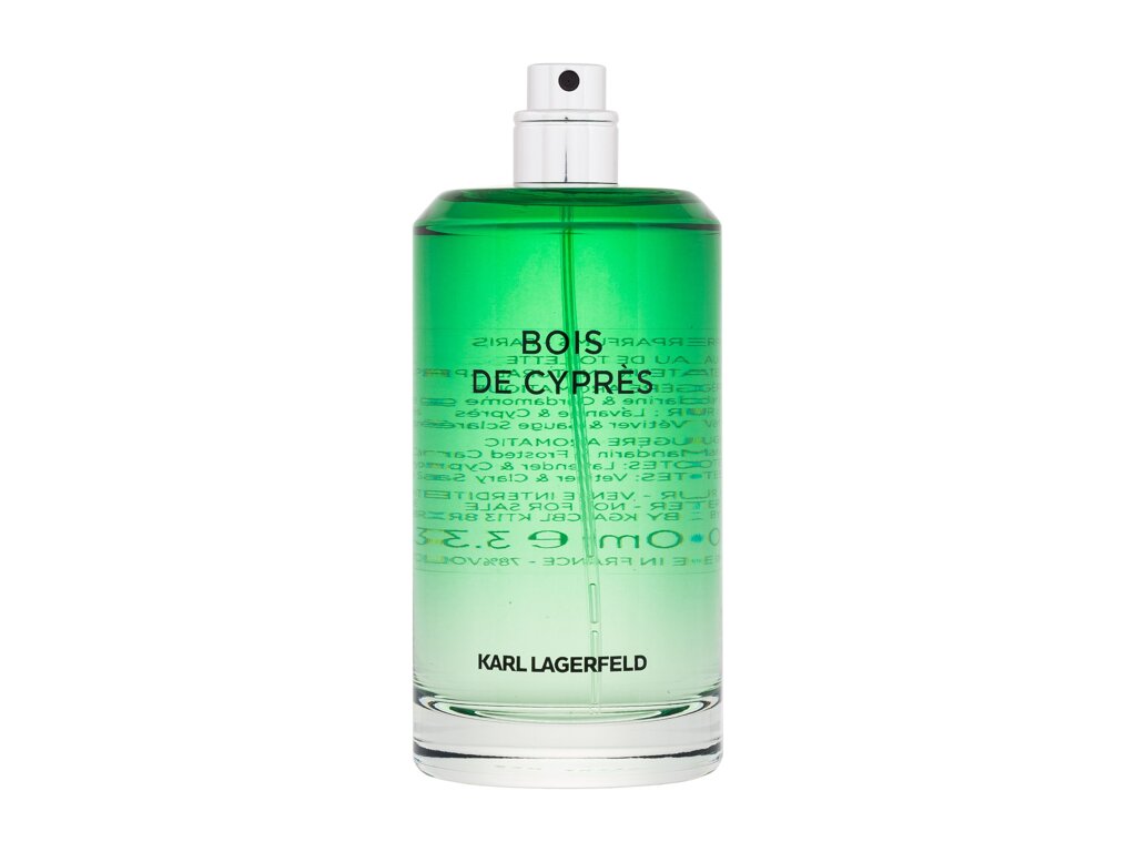 Karl lagerfeld Les Parfums Matieres Bois de Cypres Eau De Toilette 100 ml Tester
