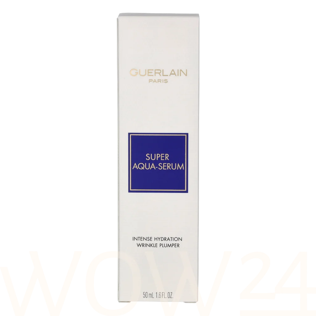 Guerlain Guerlain Super Aqua-Serum Intense Hydration Wrinkle Plumper 50 ml natūrali veido odos priežiūros priemonė