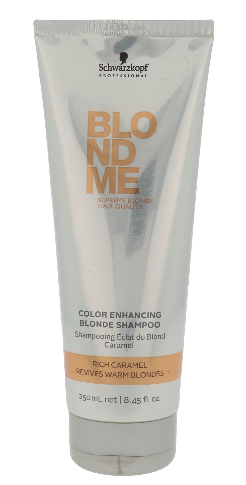 Schwarzkopf  Blond Me Color Enhancing Blonde Caramel Shampoo &scaron;ampūnas