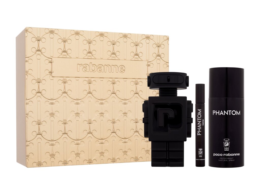 Rabanne Phantom Parfum 100 ml Perfume 100 ml + Deodorant 150 ml + Perfume 10 ml Set