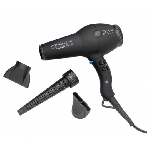 Diva Pro Styling Ultima 5000 Pro Hair Dryer plaukų džiovintuvas plaukų džiovintuvas