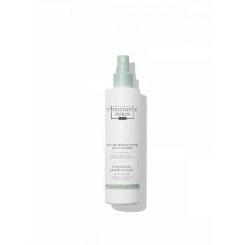 Christophe Robin Hydrating Leave-In Mist Drėkinanti plaukų dulksna su alijo&scaron;iumi atstatomoji plaukų priežiūros priemonė