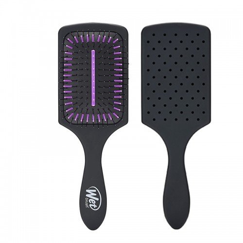 WetBrush Charcoal Infused Padle Hair Brush anglimi praturtintas stačiakampis plaukų &scaron;epetys plaukų &scaron;epetys
